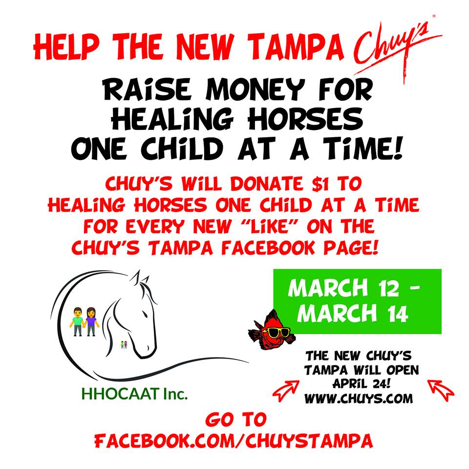 Chuy’s Tex-Mex to raise funds for local charity, begin hiring for first Tampa location