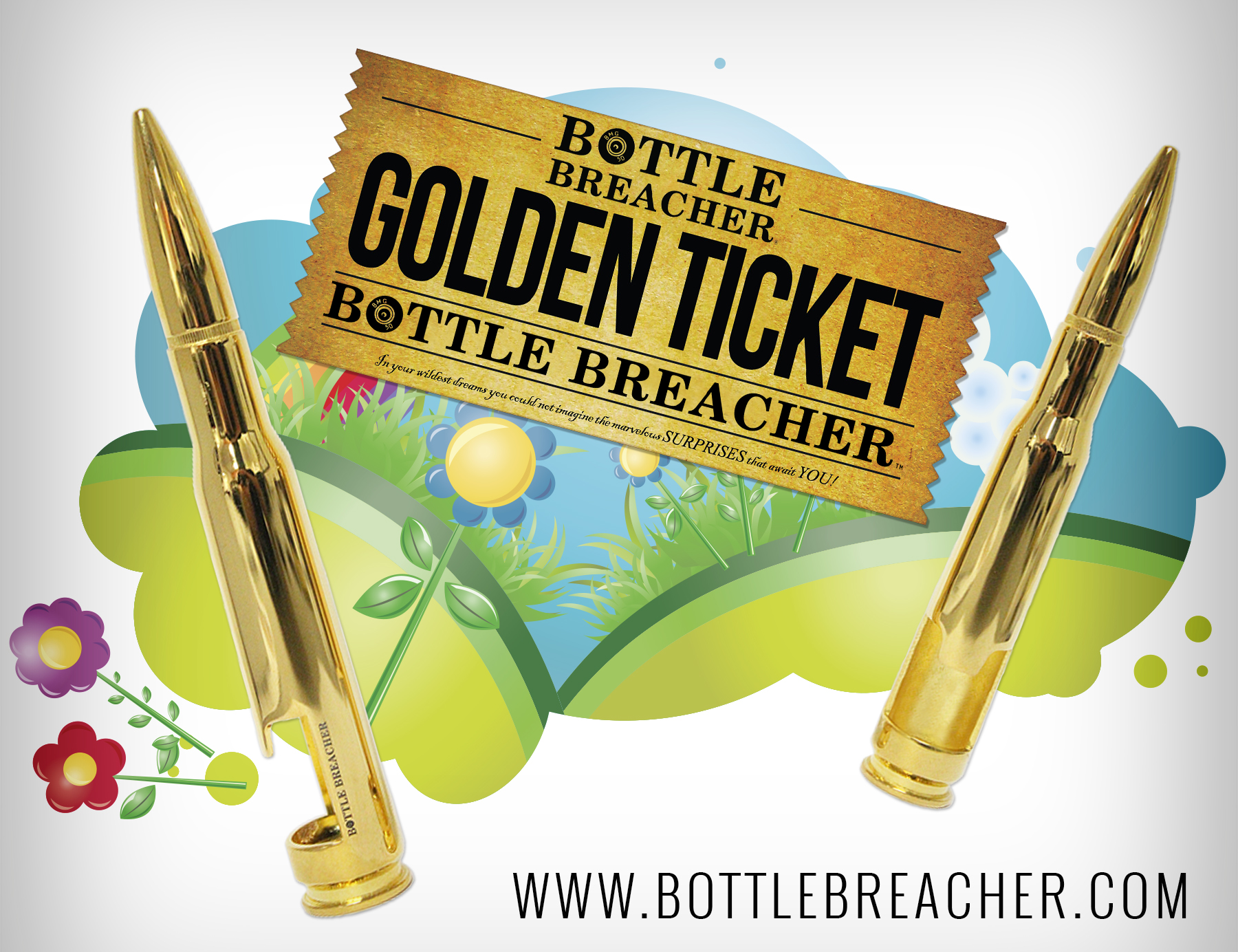 Golden ticket opportunity to win new Bottle Breacher