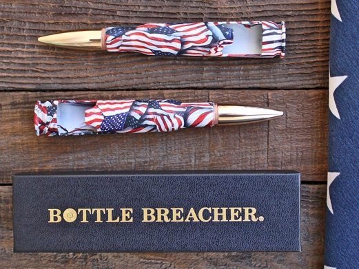 Constitution, American Flag cover .50-caliber ammunition casings
